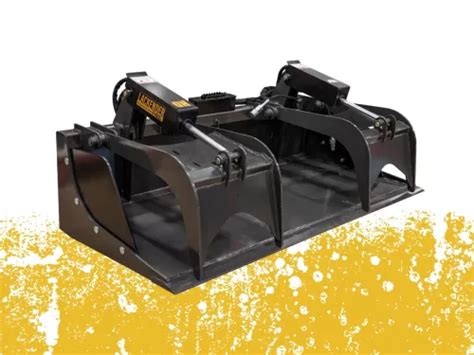 lackender skid steer utility bucket available|skid steer attachments for sale.